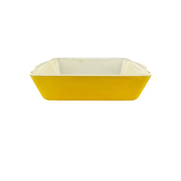 Vintage Pyrex Yellow Refrigerator Dish – 1.5 Quart, No Lid - Picture 3 of 6